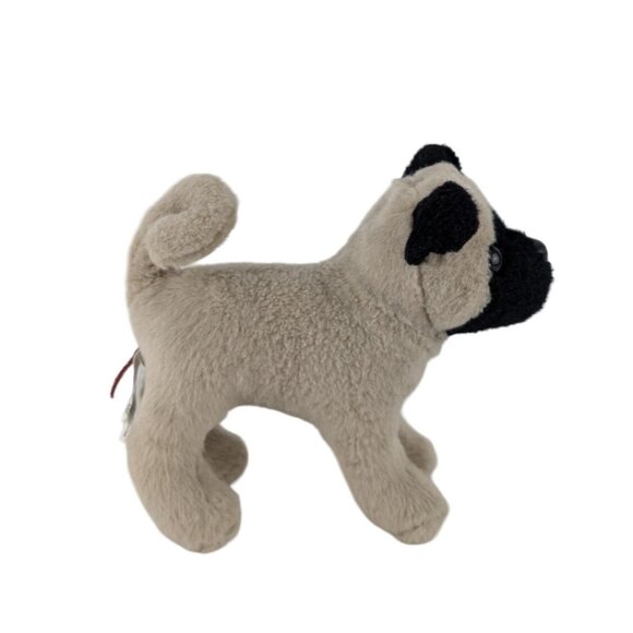 Douglas Hamilton Pug Puppy Dog Plush 6" Stuffed Animal Toy Cream Black #3985 - Picture 2 of 7